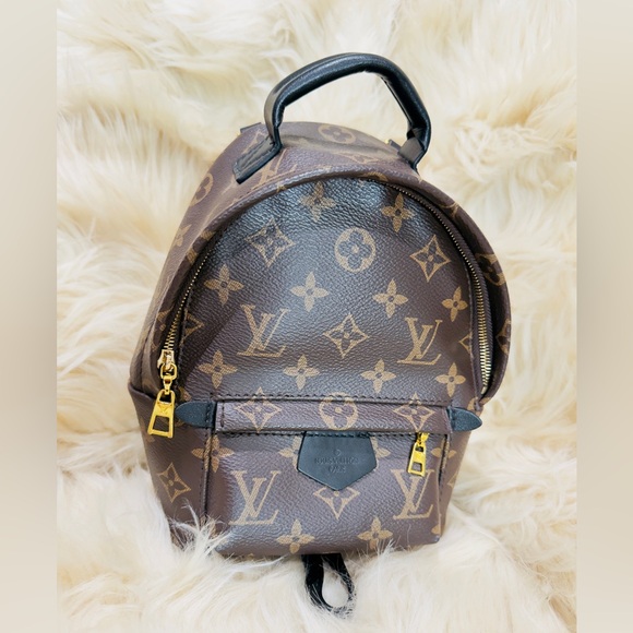 Louis Vuitton Handbags - Louis Vuitton Monogram Mini Backpack in Dark Brown with Gold Hardware